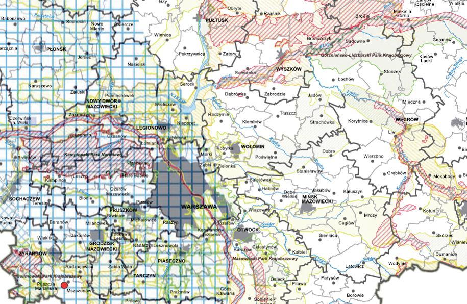 Jednakże, zgodnie z Programem możliwości wykorzystania odnawialnych źródeł energii dla Województwa Mazowieckiego (rysunek 17) Gmina Klembów nie jest zlokalizowana na obszarze preferowanym do rozwoju