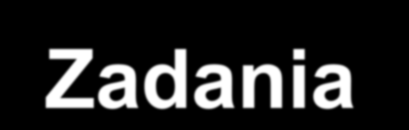 Zadania