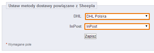 Rys. 82 Uzupełnienie kluczy API: administracyjnego i publicznego Krok 4 Przy standardowej konfiguracji, powyższe ustawienia nie wymagają zmian.