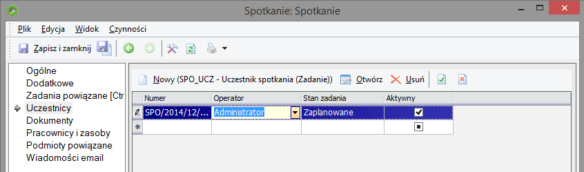 Kopiowanie zadań/zdarzeń Czynność kopiuj zadanie/zdarzenie daje możliwość określenia co ile dni i przez jaki czas dane zadanie/zdarzenie ma być powtarzane.