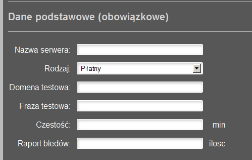 6. Dodawanie serwerów do monitorowania.