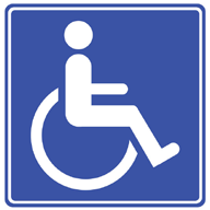 Lokal dostosowany do potrzeb osób niepełnosprawnych powinien spełniać poniższe warunki: 01. lokal powinien być wyraźnie oznaczony na zewnątrz, 02.