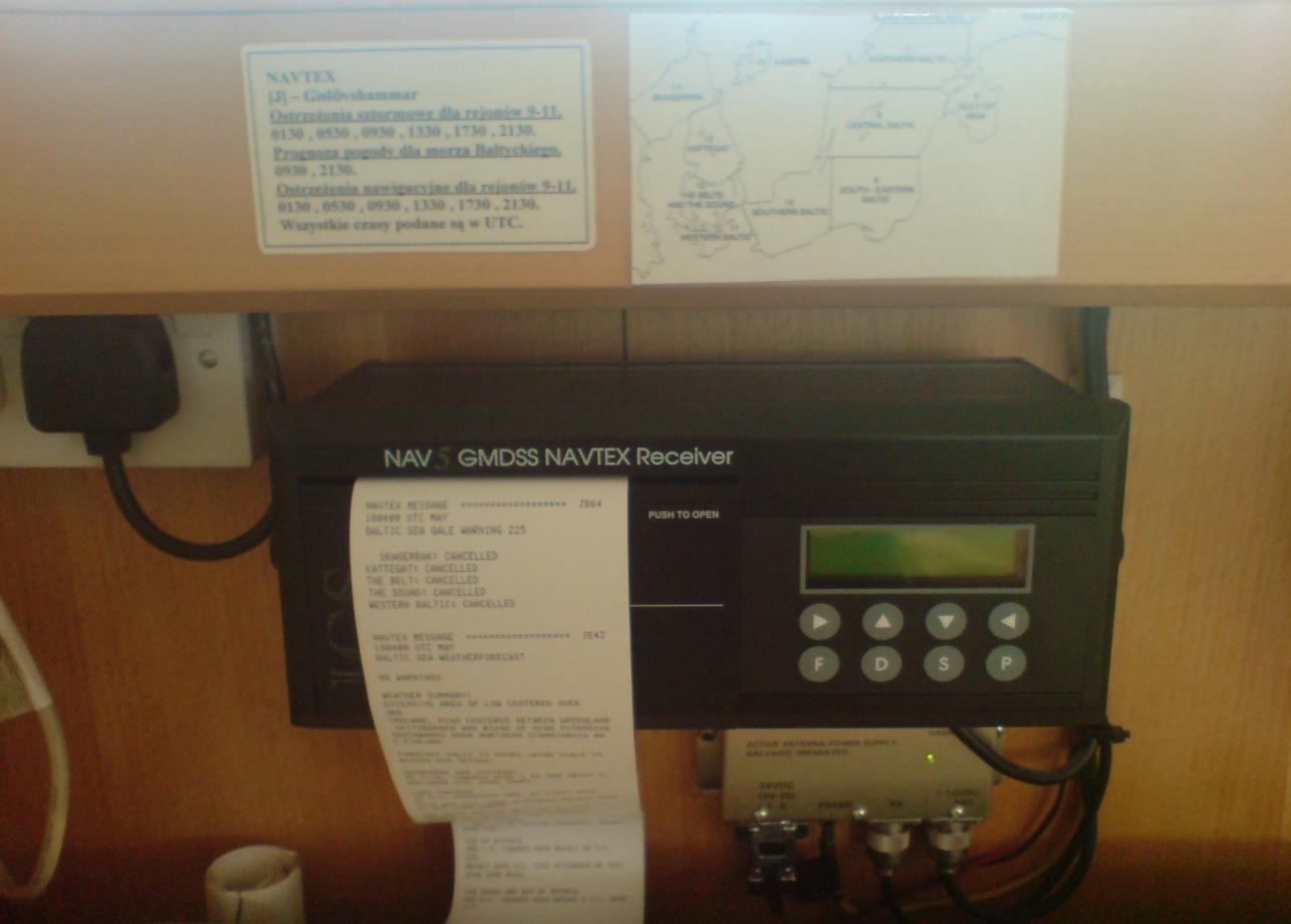 Navtex Navtex- część systemu GMDSS.