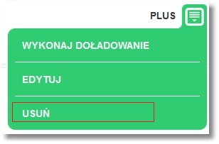 Nadanie numerowi statusu niezaufanego lub zmiana danych szablonu pozostającego, jako niezaufany, nie wymaga autoryzacji, ponieważ dyspozycja doładowania telefonu wykonana z wykorzystaniem takiego