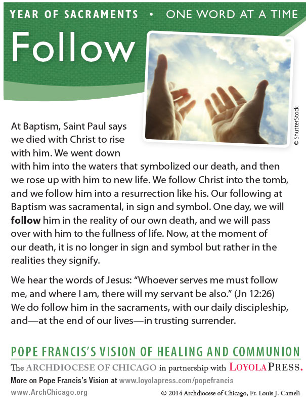 December 28, 2014 The Holy Family Sunday Page Four A Gospel New Year Every New Year is a special me, invi ng us to look back on the year that has gone and look forward to the year that is to come.