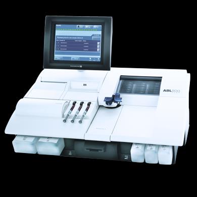 Analizator ABL800 FLEX - parametry krytyczne Analizator gazometryczny krwi do pomiarów ph, parametrów gazometrycznych krwi,