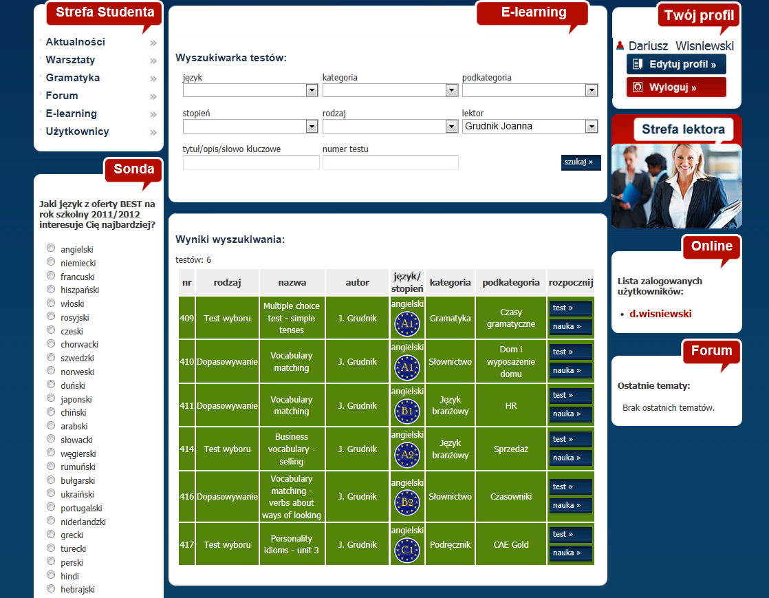 e-learning już w