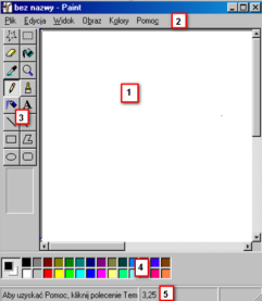 2. W trakcie pracy lub po jej zakończeniu wystarczy kliknąć opcję Zapisz lub wybrać ikonę dyskietki. UWAGA: plik rysunku można zapisać również w formacie: GIF, JPG, PNG, TIFF.