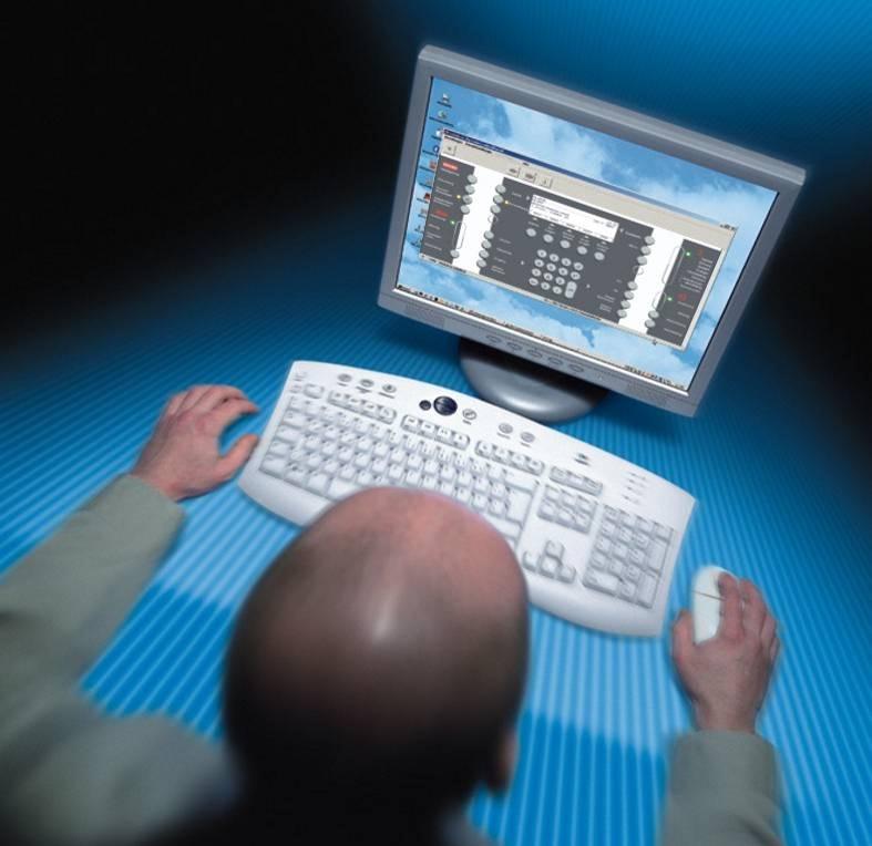 Integral VirtualMAP. Odwzorowanie 1:1 panelu obsługi centrali sygnalizacji pożarowej na komputerze PC. Do zdalnej obsługi CSP (np. w centrum zarządzającym, na portierni etc.).