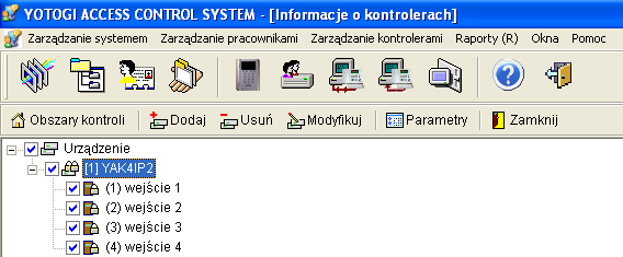 TAK. 15. Czy program do obsługi KD współpracuje z Windows 7? TAK. 16. Czy kontrolery Yotogi obsługują kod PIN? TAK. Aktualnie kod PIN jest obsługiwany przez kontrolery YAK2IP i YAK4IP2.