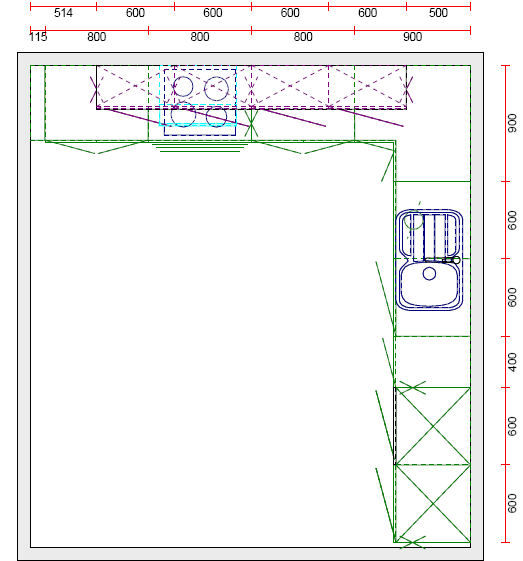 SZAFKA 60 CM DO ZABUDOWY OKAPU SZAFKA 60 CM Z 3 PÓŁKAMI INNE OKUCIA: BLUM SZUFLADY: TANDEMBOX BLUM Z SYSTEMEM SAMODOMYKANIA OŚWIETLENIE: HALOGENY PODSZAFKOWE I TRANSFORMATORY BLATY: LAMINOWANE -