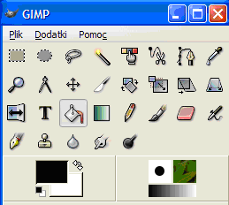 Temat 1: GIMP selekcje, wypełnienia, ścieżki Program GIMP 2.8.10 można pobrać ze strony http://www.gimp.org/downloads/ Na systemy operacyjne od Windows XP po Windows 8.1 Zadanie 1.