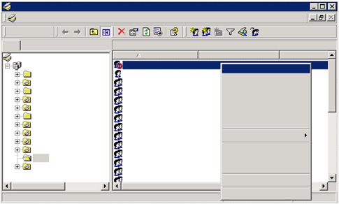 przez kopiowanie szablonu Users 28 objects Name Type Description _Sales Template User Administrator Cert Publishers DHCP Administrators DHCP Users DnsAdmins DnsUpdateProxy Domain Admins Domain