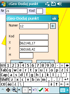 Funkcje pomiarowe: g) tworzenie obiektów
