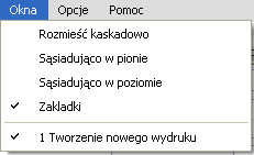 Ogólne informacje o programie 1. Wszystkie wzorce dokumentów oraz druków zbudowane są za pomocą wbudowanych edytorów. Dzięki temu użytkownik ma wpływ na wygląd swoich dokumentów.