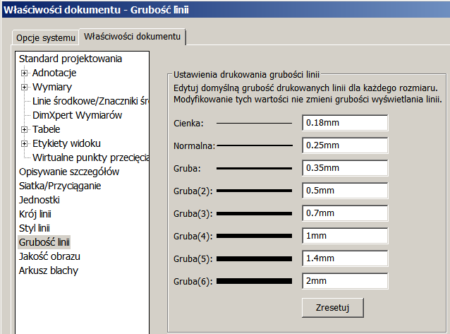 5. Wykonywanie rysunków 2D bezpośrednio w środowisku Rysunek Po uruchomieniu modułu Rysunek