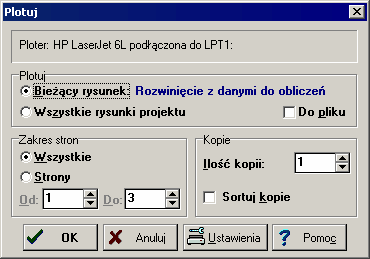 10 Załączniki 10138 Paski narzędzi - dialog Dialog pozwala włączać pasek podstawowych funkcji programu 193 oraz pasek funkcji rysowania 194 Aby wybrany pasek był wyświetlany na ekranie należy w