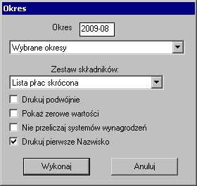 Forte Kadry i Płace 7 / 11 Zmiany w raportach Raport Deklaracje ZUS eksport zbiorczy Okno podsumowania po wykonaniu tego raportu pokazuje teraz dokładniejsze informacje: - numery wykonanych