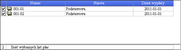 Symfonia Kadry i Płace 5 / 8 Zmiany w raportach Rozszerzenie funkcjonalności raportów Część raportów została zmodyfikowana, aby ustawienia wyboru okresu/listy płac znajdowały się na jednym oknie.