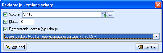 2. Funkcje Wprowadzone zmiany należy zatwierdzić, naciskając przycisk Akceptuj. 2.9.