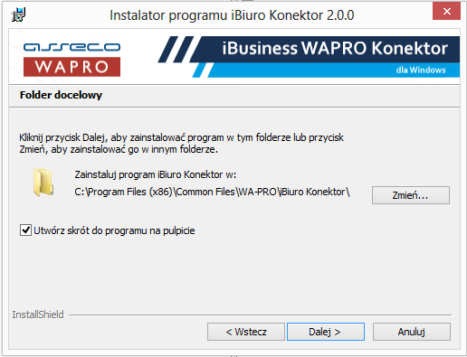 Aplikacja ta odpowiedzialna jest za przesyłanie do aplikacji internetowej danych dla użytkowników, którzy chcą analizować dane swojej firmy w aplikacji internetowej Portal Klienta.