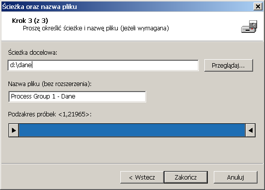 4.4. Odzyskiwanie danych JeŜeli podczas otwierania danych pomiarowych w programie ND Archive występują liczne komunikaty błędów lub nie moŝna ich w ogóle wczytać zaleca się wówczas opcję odzyskania