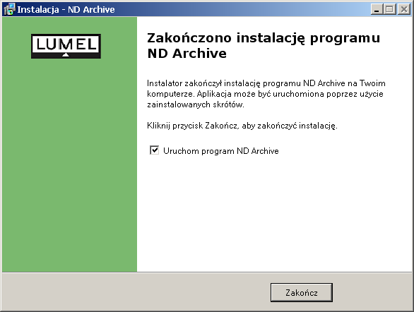 6) Podsumowanie dokonanych wyborów przed instalacją oprogramowania 7) Pomyślne zakończenie procesu instalacji 1.3. Ak