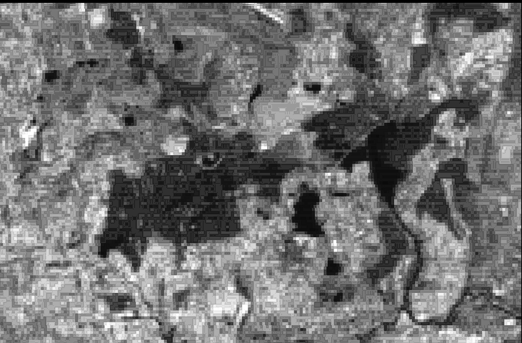 Landsat - Kanał 6 (rejestruje promieniowanie emitowane przez powierzchnie Ziemi (6) 10.4-12.