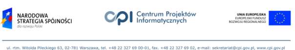 S t r o n a 11 Rysunek 2 Podsystem Przyjmowania Zgłoszeń Systemem udostępniającym SI WCPR Informacje i Dane osób zgłaszających telefonicznie sytuację alarmową, jest aplikacyjna platforma