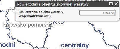 warstwy umożliwia dokonanie pomiaru