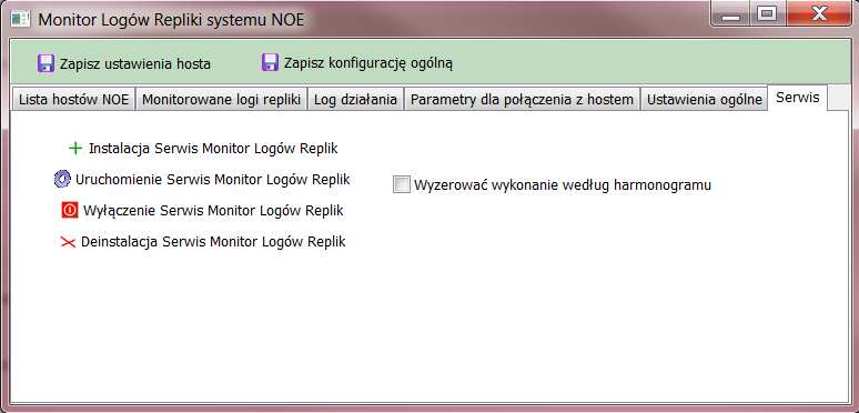 Po stronie systemu Unix należy zdefiniować skrypt listujący określoną ilość ostatnich wierszy z każdego pliku z logiem wsrebada*.log z przekierowaniem do pliku.