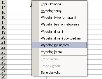 Trik 5 Szybka lista dat końcowych poszczególnych miesięcy Pobierz plik z przykładem http://www.excelwpraktyce.pl/eletter_przyklady/eletter123/5_daty_koncowe.