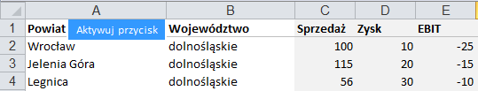 Aby zmienić format wyświetlanych liczb w komunikacie należy zmodyfikować komórkę J7 w arkuszu Ster, wpisując tam po apostrofie format liczb, np. dla % będzie to: 0%, dla liczb całkowitych: 0.