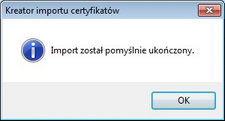 Informacje ogólne Otworzy się okno "Ostrzeżenie o zabezpieczeniach", w którym wybieramy przycisk Tak.