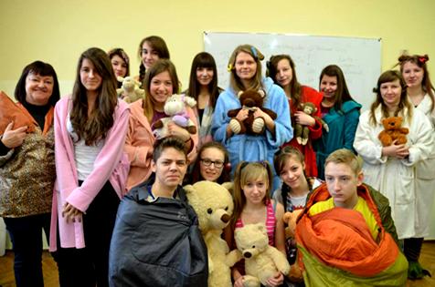 WspominaMY: kolędujmy misyjnie 2015 w Bytowie! Maria Musiał (wolontariuszka i opiekunka grupy): Ludzie bardzo chętnie zapraszali nas do domów, tylko nieliczni nas nie przyjęli.