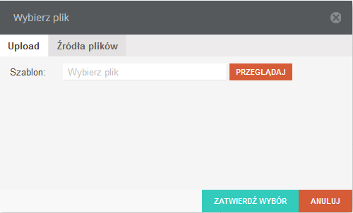 Rysunek 19 Formularz dodawania pliku Rysunek 20 Formularz wyboru pliku dodania 5.2.6 Pole logiczne Pole pozwala na wprowadzenie znacznika określającego, czy opisany warunek jest spełniony, czy nie. 5.3 Formularz akceptacji Rysunek 21 Pole logiczne Formularz akceptacji składa się z dwóch części.