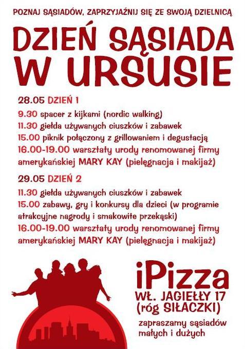 Sąsiada 9: 30-18:00 ( 9:30- Spacer Nordic Walking!