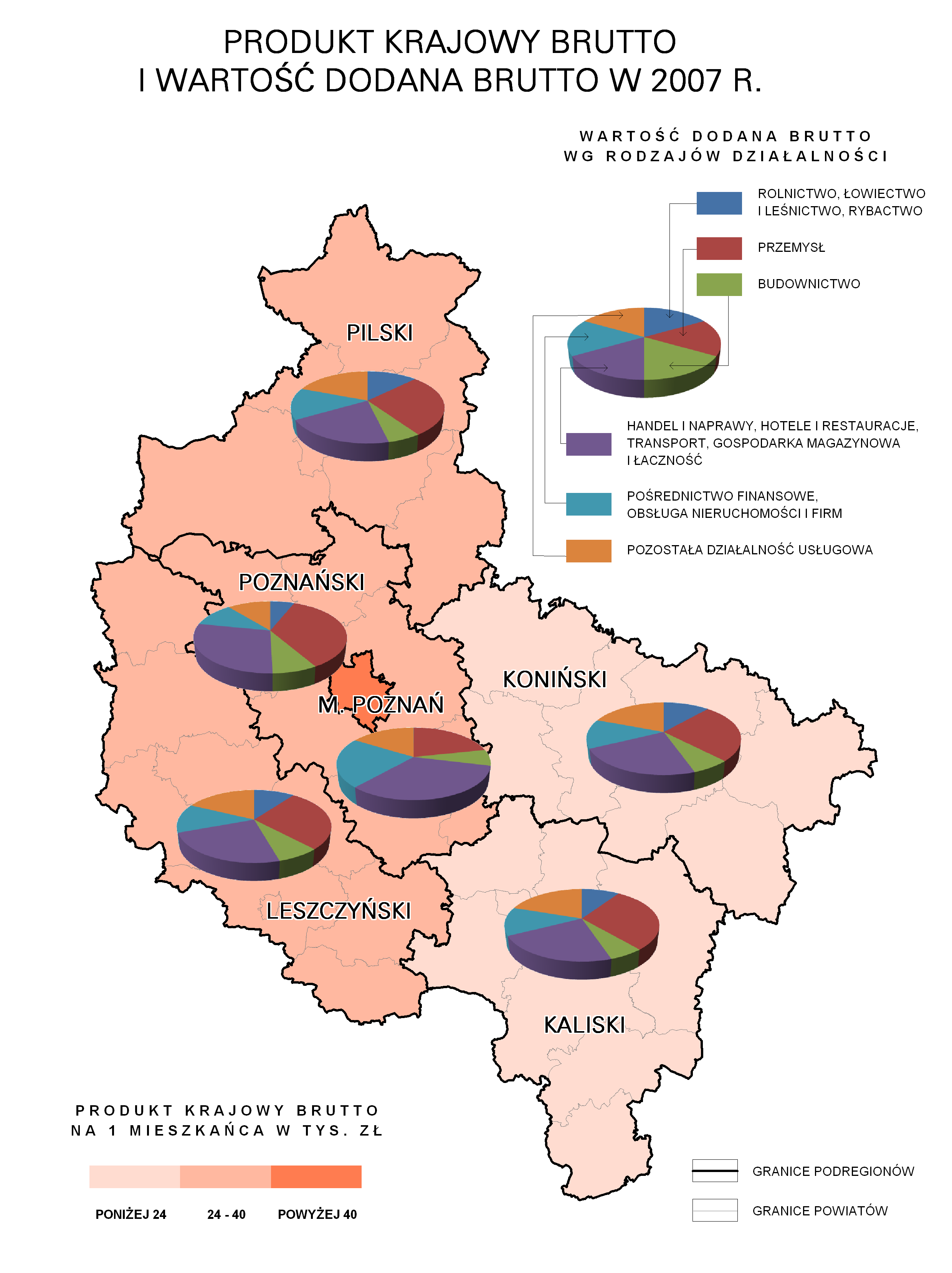 UDZIAŁ WOJEWÓDZTWA WIELKOPOLSKIEGO W TWORZENIU PRODUKTU KRAJOWEGO BRUTTO RACHUNKI REGIONALNE W 2007 R. S TR.