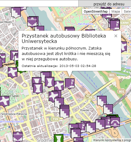 Warszawska Mapa Barier i Biuro Koordynacji Remontów Start projektu: 2011 Start współpracy: 2013 Diagnoza utrudnień w ruchu pieszym i rowerowym: krawężniki, kładki, przystanki Interaktywna mapa