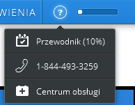 Następnie jesteśmy zachęcani do wyboru domeny. Można to zrobić na tym etapie projektowania lub zaczekać, aż strona będzie gotowa. Opcja darmowa przewiduje poddomenę.weebly.com (pierwsza możliwość).