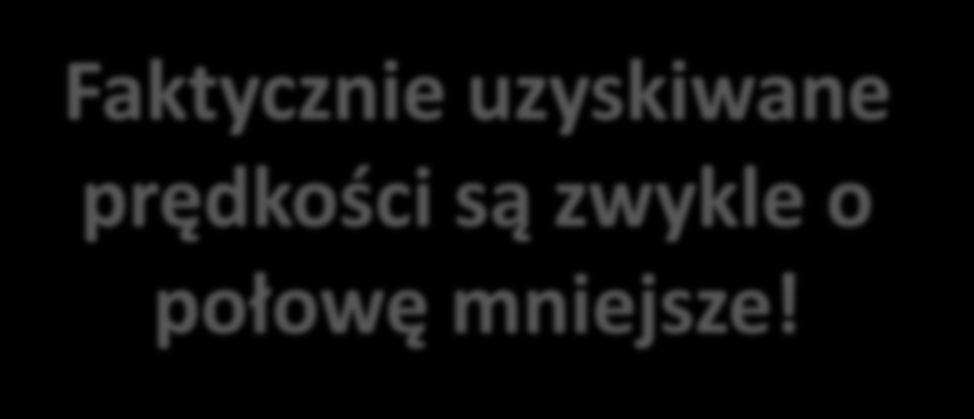 Sieci bezprzewodowe Faktycznie