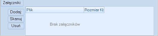 Składający operator wystawiający dokument (O operator, G grupa). Waga waga przesyłki z dokumentem. Opłata opłata za wysyłkę dokumentu. Adres adres, pobierany automatycznie z kartoteki odbiorcy.