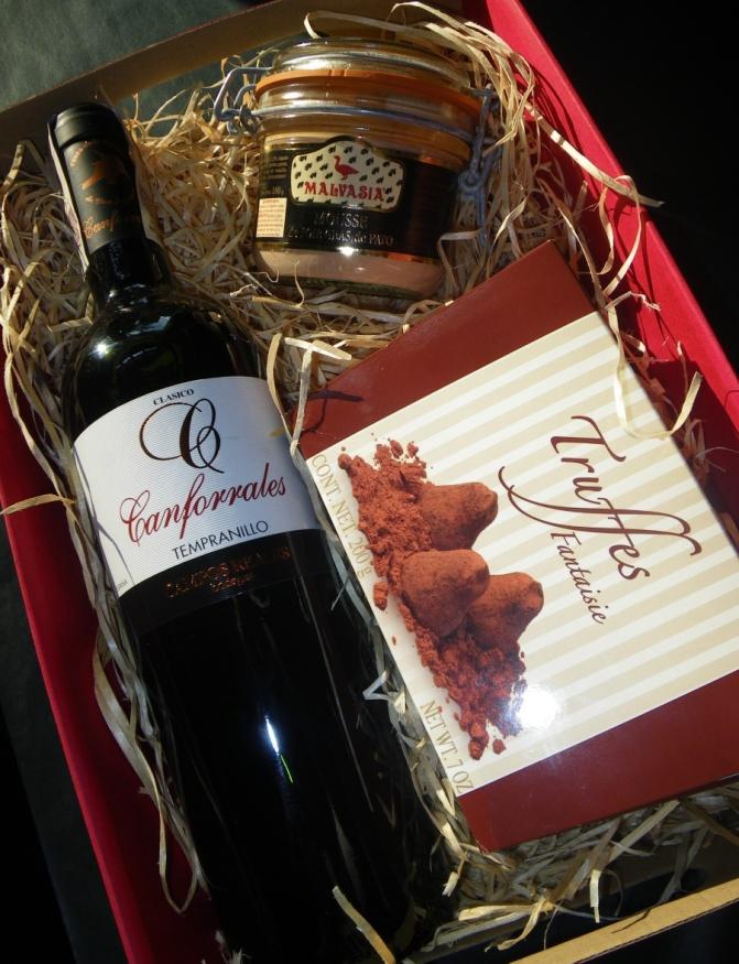Conforrales Tempranillo butelka czerwonego, hiszpańskiego wina wytrawne (znakomite, niedostępne w