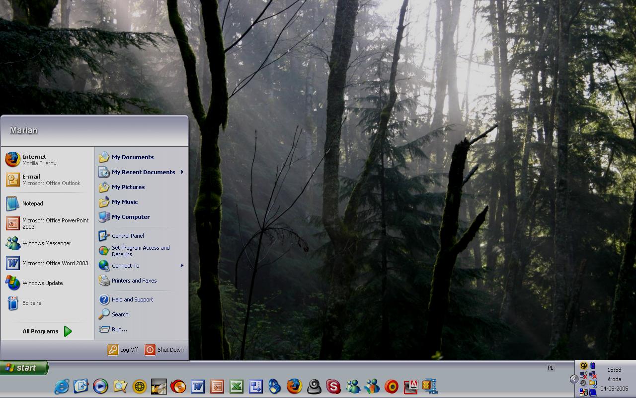 WINDOWS XP (23, Service Pack 2) Stabilność systemu Konta