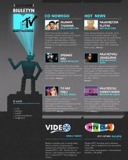 OFERTA ONLINE W ramach pakietu online będziemy komunikowali akcję na stronach internetowych www.mtv.