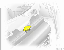 Pielęgnacja samochodu 175 9 Ostrzeżenie Przed odkręceniem korka wlewu należy poczekać, aż silnik ostygnie. Ostrożnie odkręcić korek, tak aby stopniowo uwolnić nagromadzone ciśnienie.