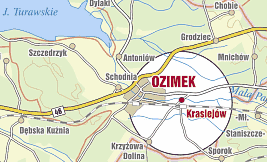 Kościół św. Mikołaja w Szczedrzyku z 1904 roku. Kościół Ewangelicko Augsburski w Ozimku z 1819r.