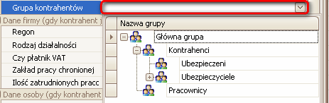 Czy firma zaznaczamy tą opcję w przypadku gdy reprezentujemy firmę. Czy klient - zaznaczamy tą opcję w przypadku gdy reprezentujemy klienta.