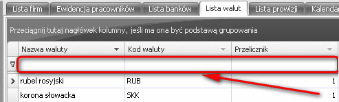 1.6 Kursy walut Ten moduł zawiera aktualne kursy walut na podstawie danych Narodowego Banku Polskiego.