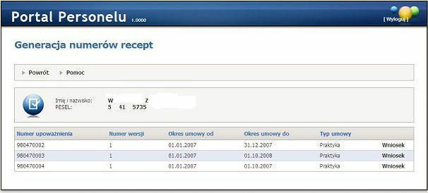 10 5.2 Portal Personelu Medycznego Recepty Wybranie opcji Pokaż więcej.